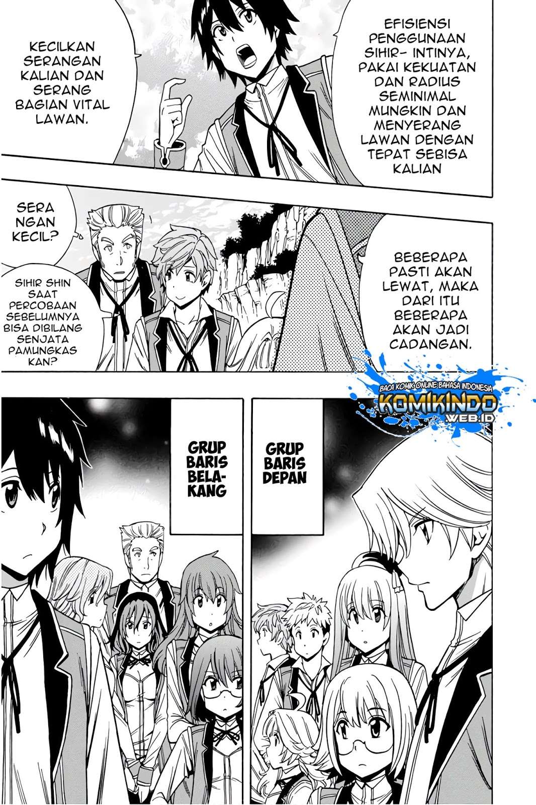 Kenja no Mago  Chapter 35 Gambar 17