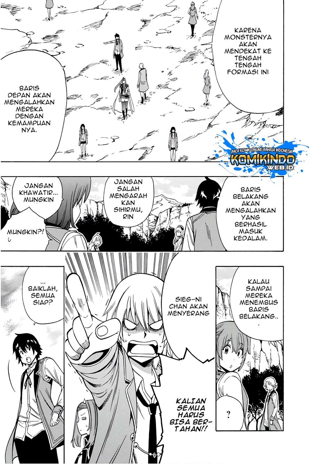 Kenja no Mago  Chapter 35 Gambar 19