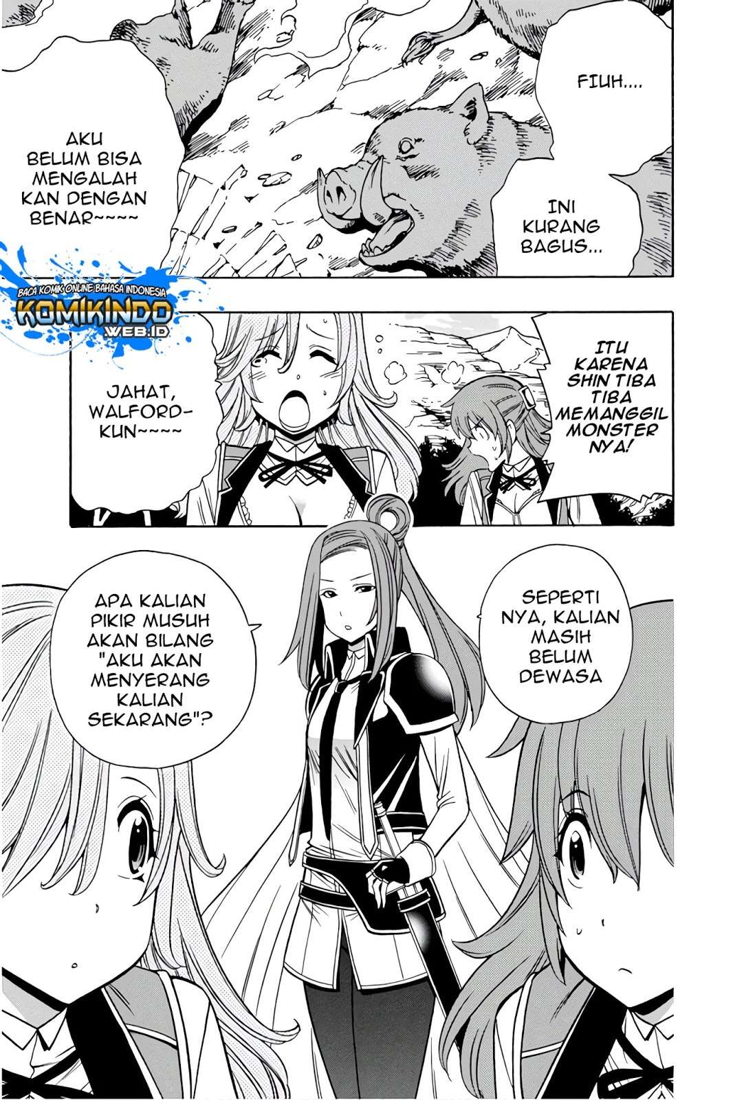 Kenja no Mago  Chapter 35 Gambar 30