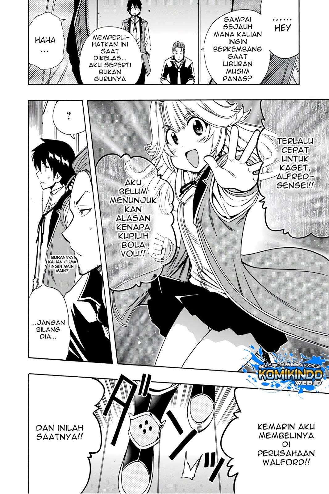 Kenja no Mago  Chapter 35 Gambar 6