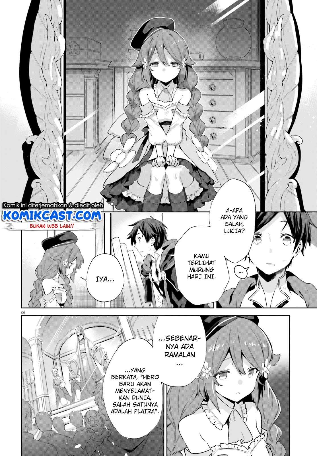 Kagami no Mukou no Saihate Toshokan: Kou no Yuusha to Itsuwari no Maou Chapter 3 Gambar 7