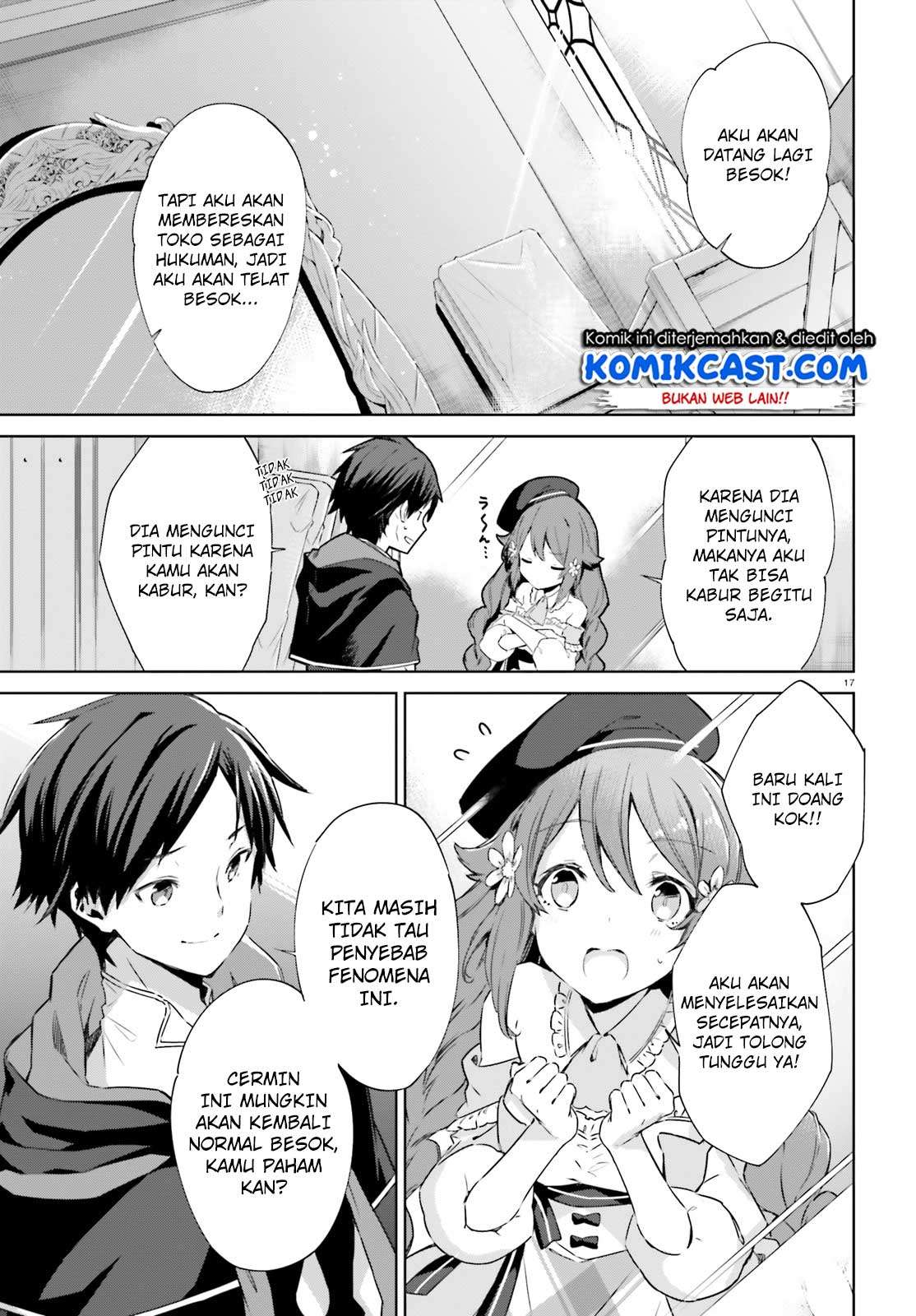 Kagami no Mukou no Saihate Toshokan: Kou no Yuusha to Itsuwari no Maou Chapter 2 Gambar 18