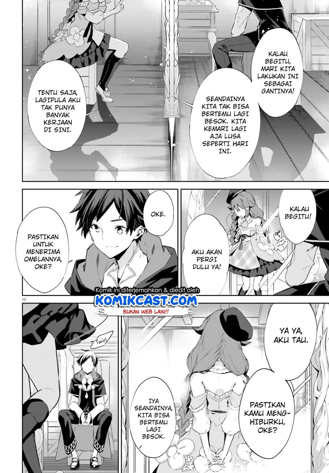 Kagami no Mukou no Saihate Toshokan: Kou no Yuusha to Itsuwari no Maou Chapter 2 Gambar 19