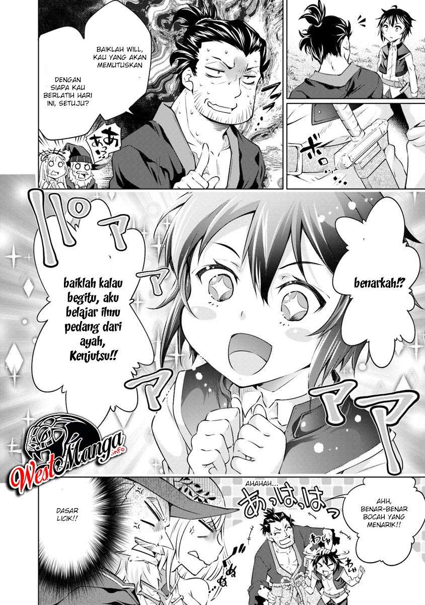 Kamigami ni Sodaterare Shimo no, Saikyou to Naru Chapter 1 Gambar 21