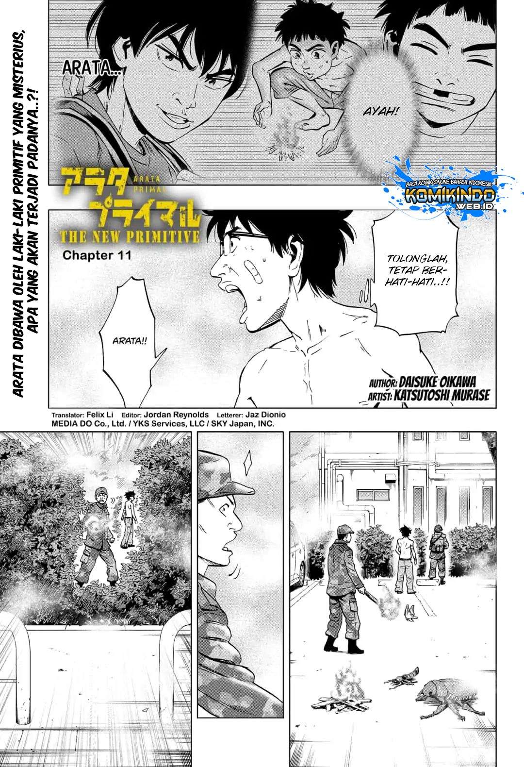 Baca Manga Arata Primal: The New Primitive Chapter 11 Gambar 2