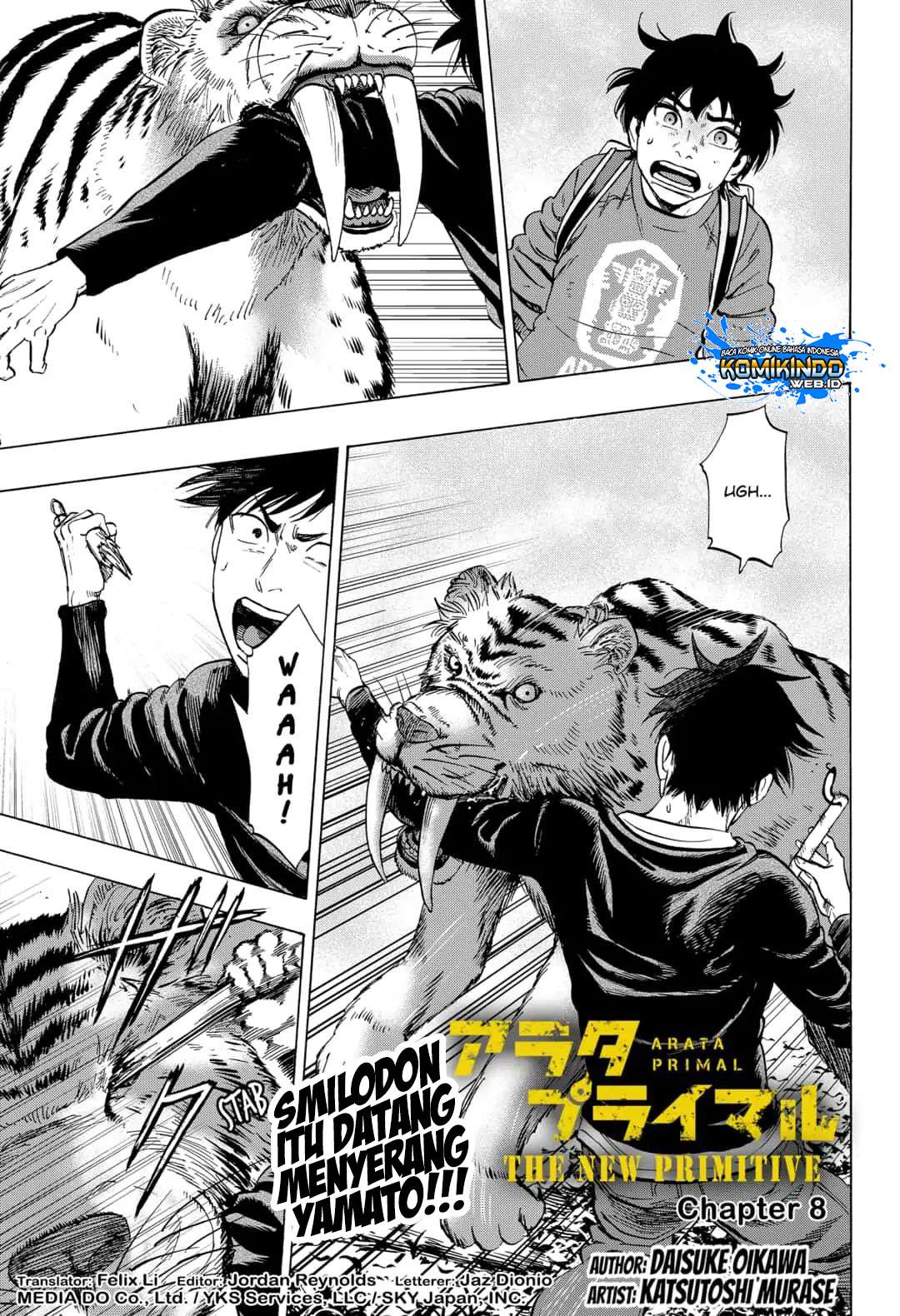 Baca Manga Arata Primal: The New Primitive Chapter 8 Gambar 2