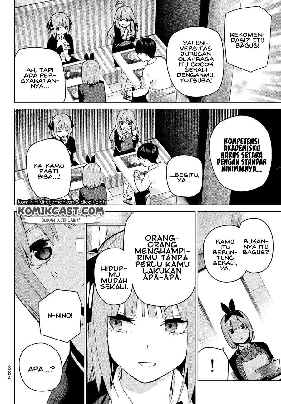 Go-toubun no Hanayome Chapter 117 Gambar 14