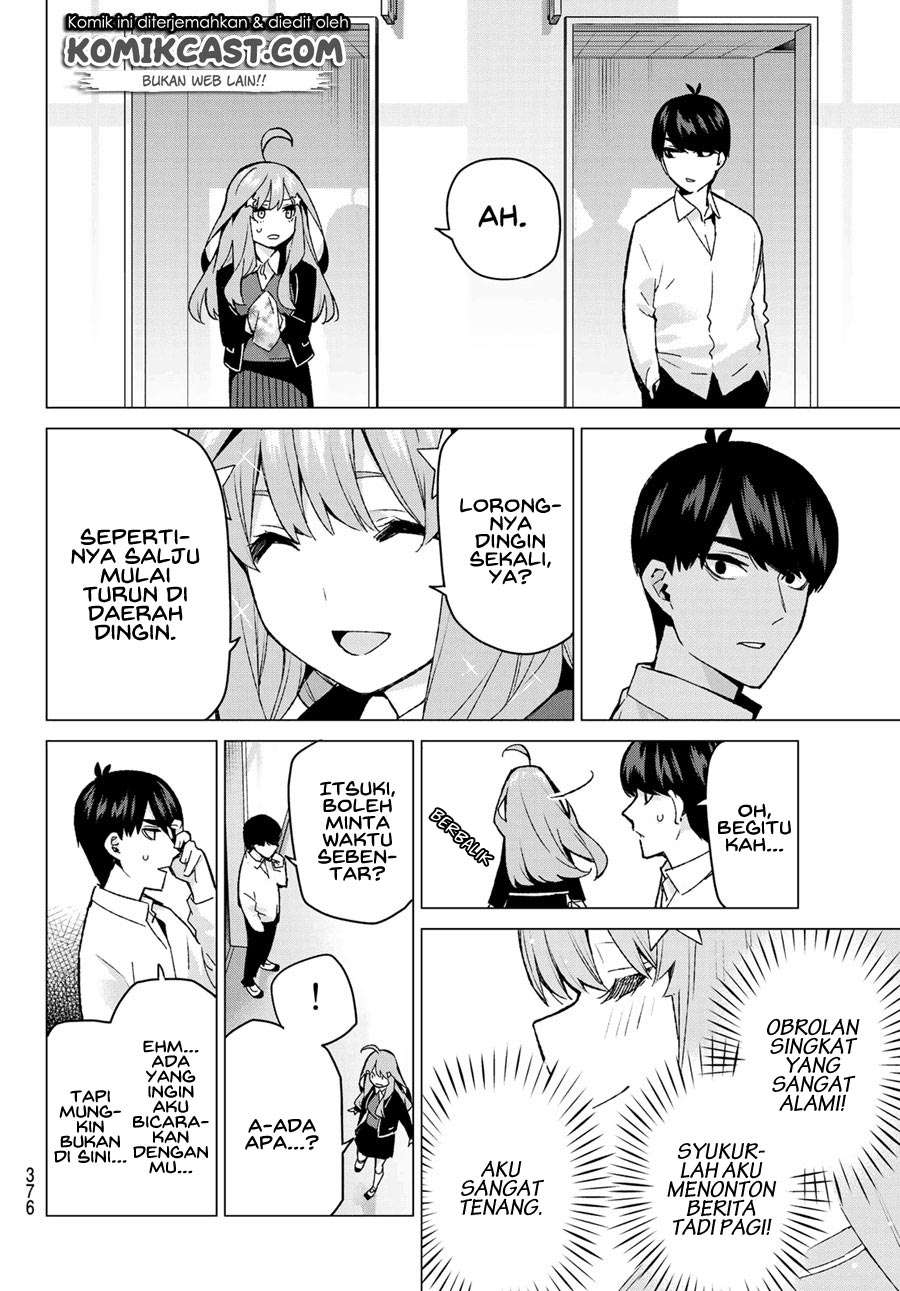 Go-toubun no Hanayome Chapter 117 Gambar 6