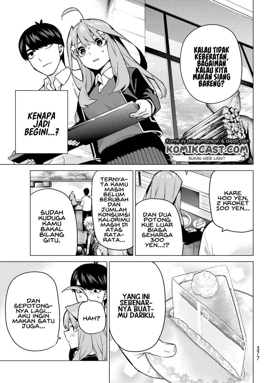 Go-toubun no Hanayome Chapter 117 Gambar 7