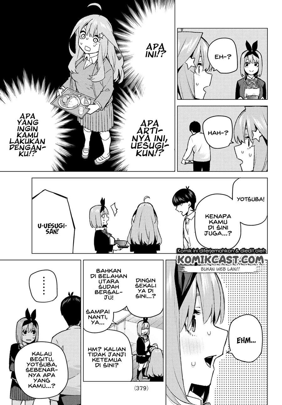 Go-toubun no Hanayome Chapter 117 Gambar 9