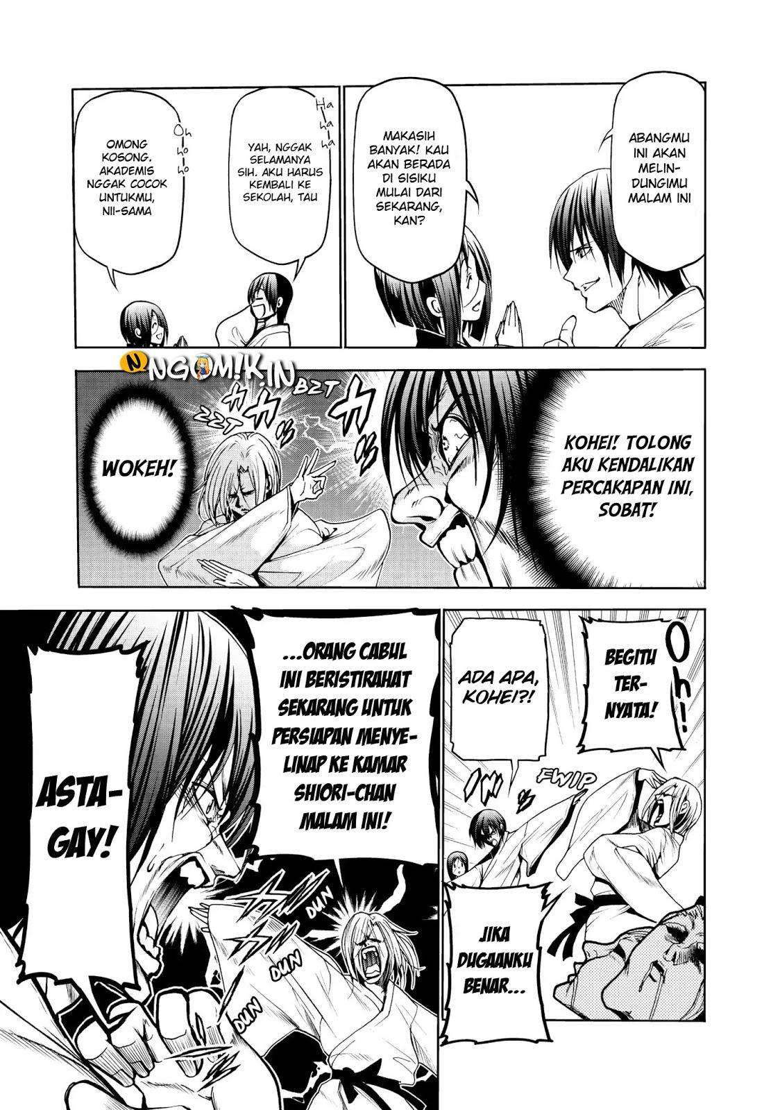 Grand Blue Chapter 48 Gambar 18