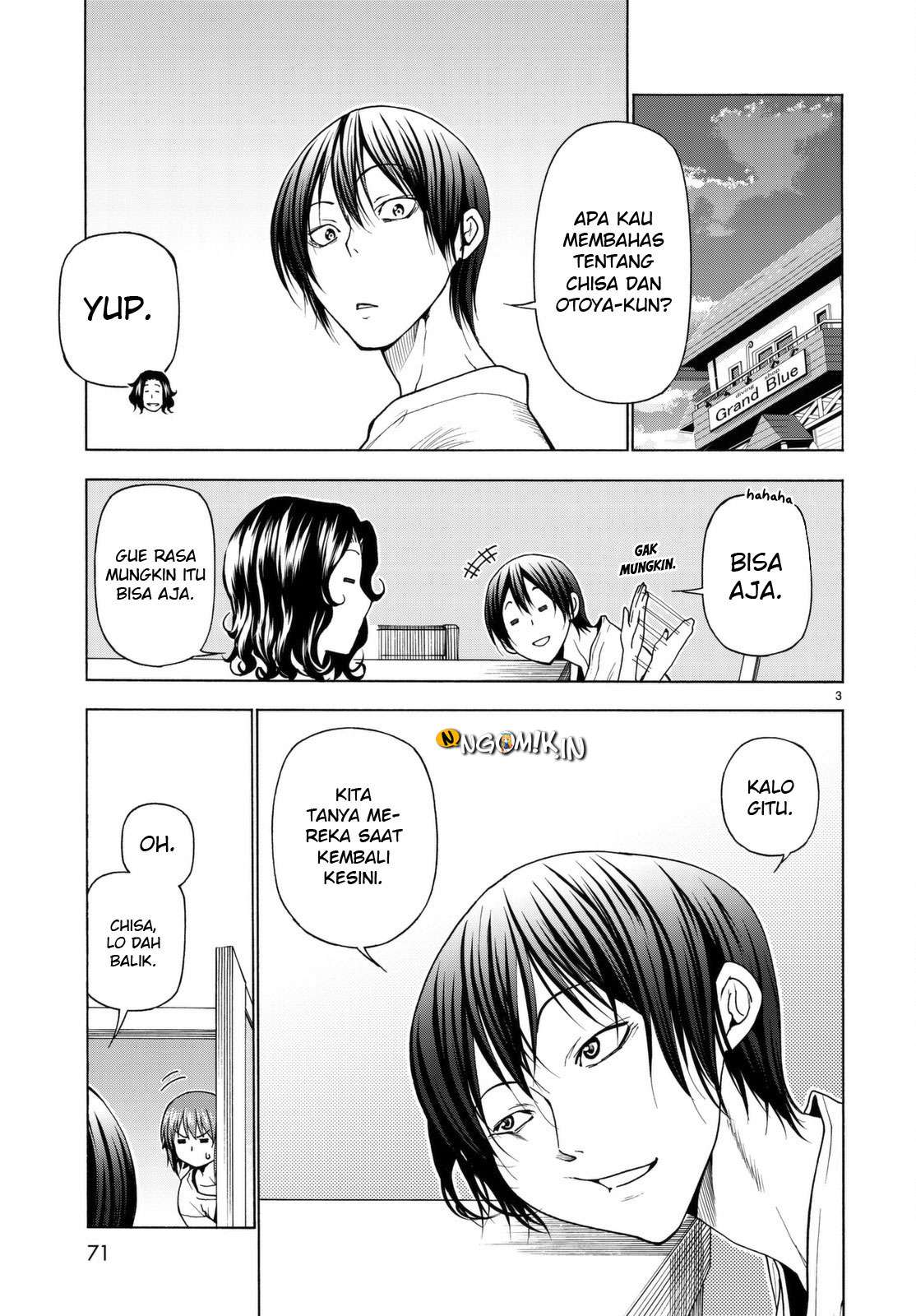 Grand Blue Chapter 36 Gambar 8