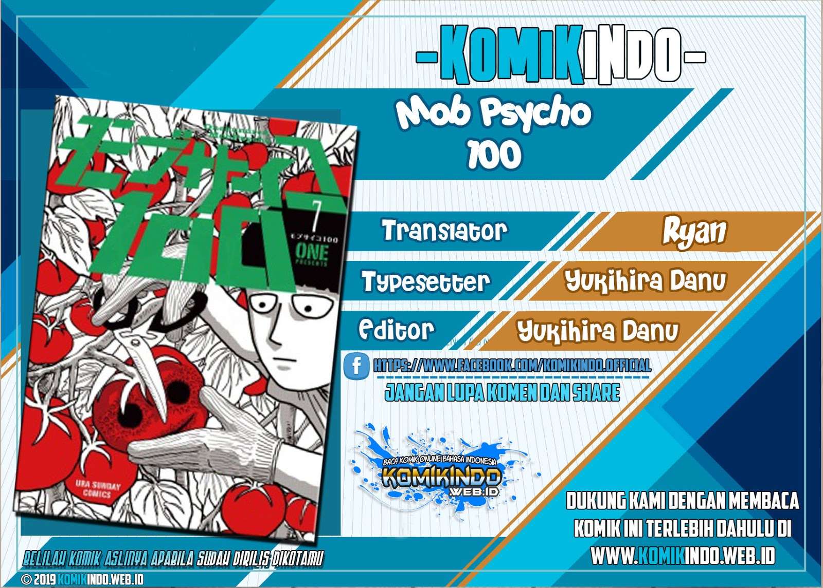 Baca Komik Mob Psycho 100 Chapter 92.1 Gambar 1