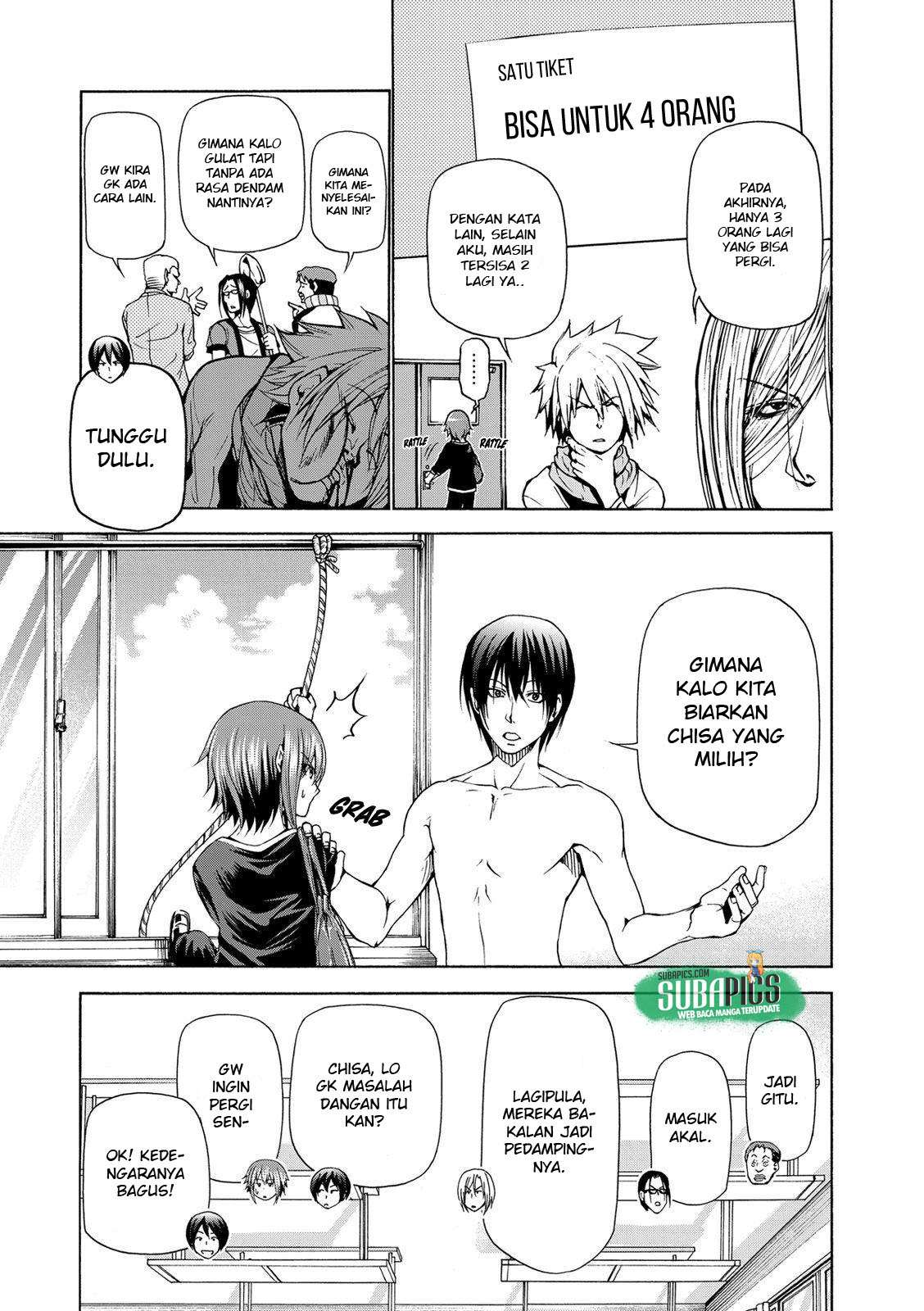 Grand Blue Chapter 23 Gambar 7