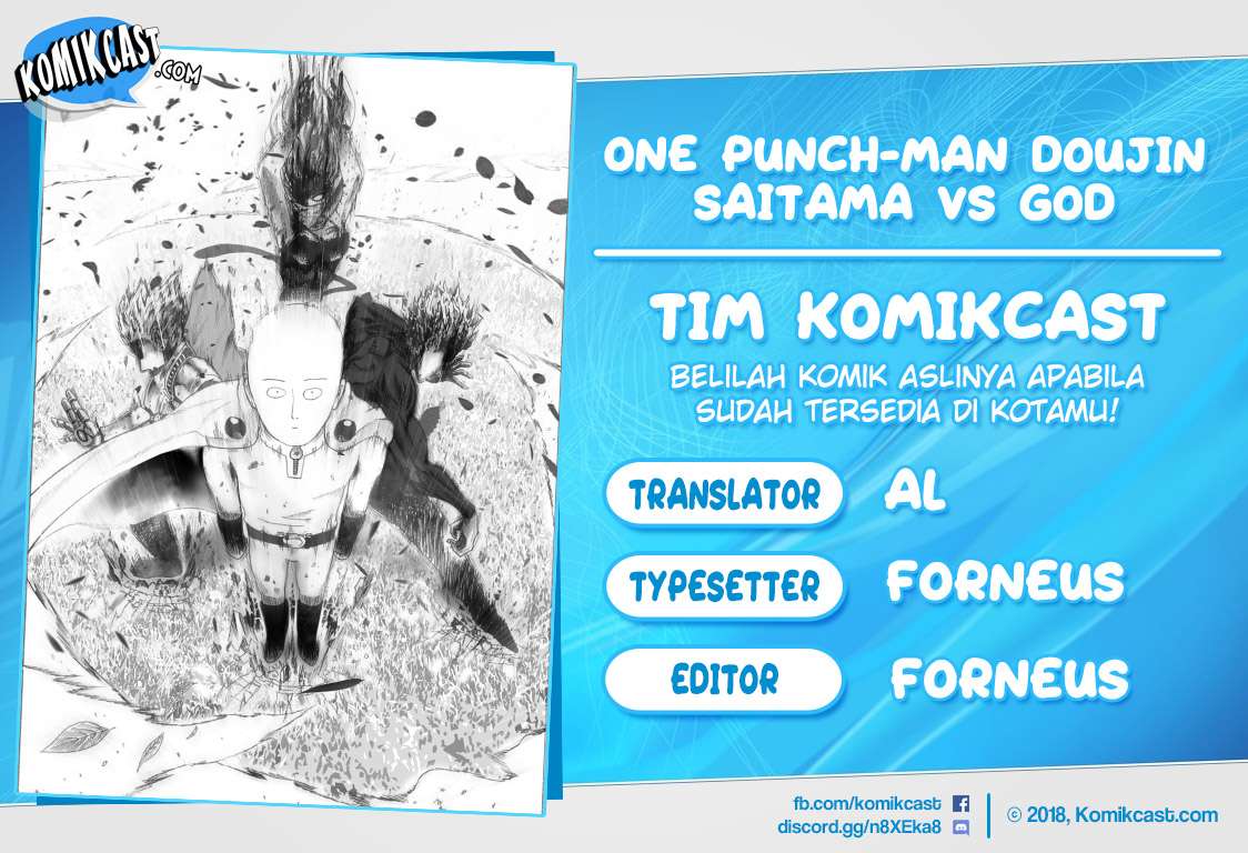 Baca Komik Onepunchman Saitama vs God Chapter 5.2 Gambar 1