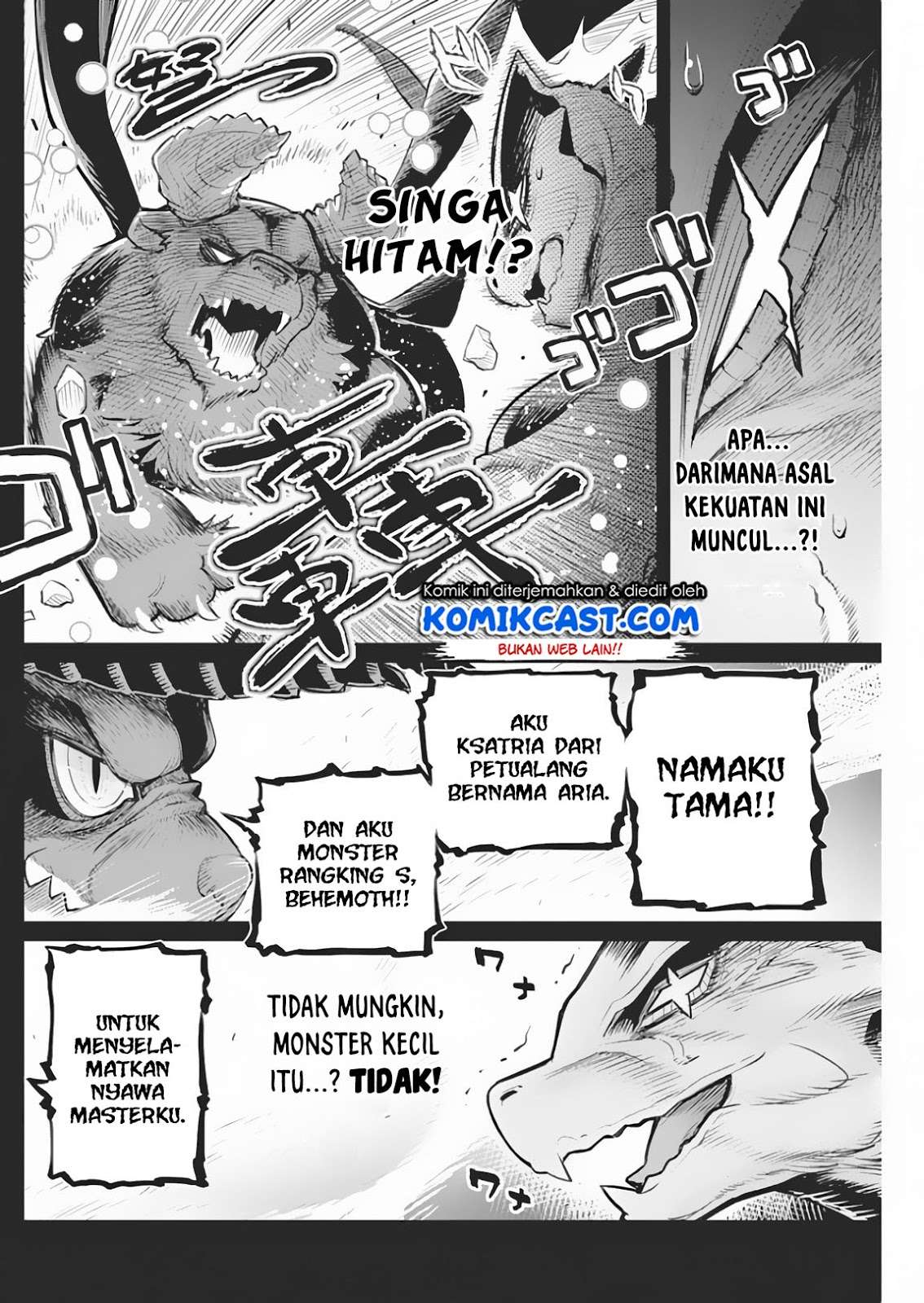 S-Rank Monster no Behemoth Dakedo, Neko to Machigawarete Erufu Musume no Kishi (Pet) Toshite Kurashitemasu Chapter 18 Gambar 19