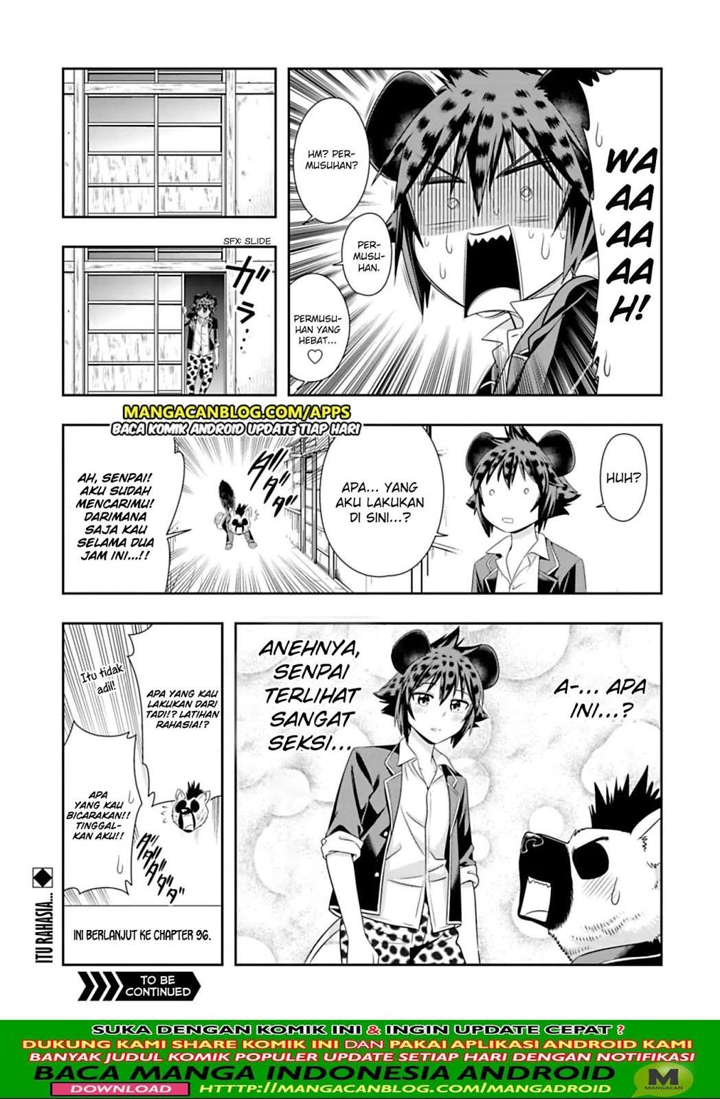 Murenase! Shiiton Gakuen Chapter 96 Gambar 15