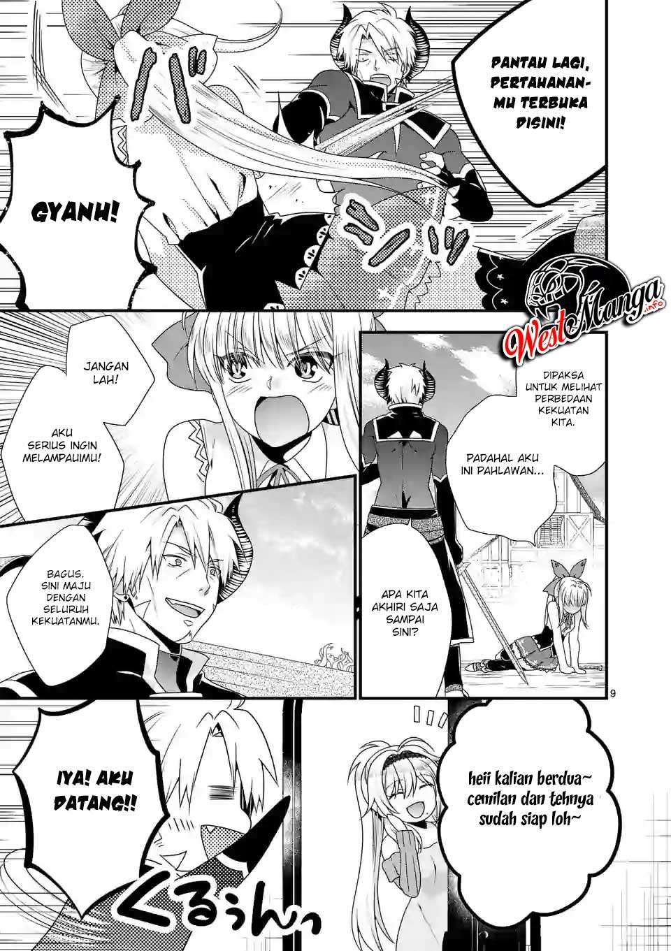 Maou desu Onna Yuusha no Hahaoya to Saikon Shita no de Onna Yuusha ga Giri no Musume ni Narimashita Chapter 19 Gambar 12