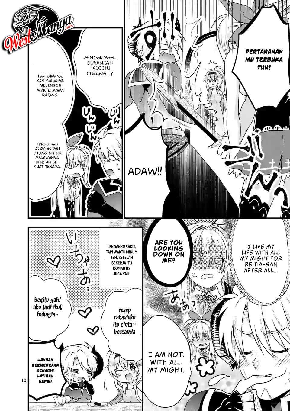 Maou desu Onna Yuusha no Hahaoya to Saikon Shita no de Onna Yuusha ga Giri no Musume ni Narimashita Chapter 19 Gambar 13