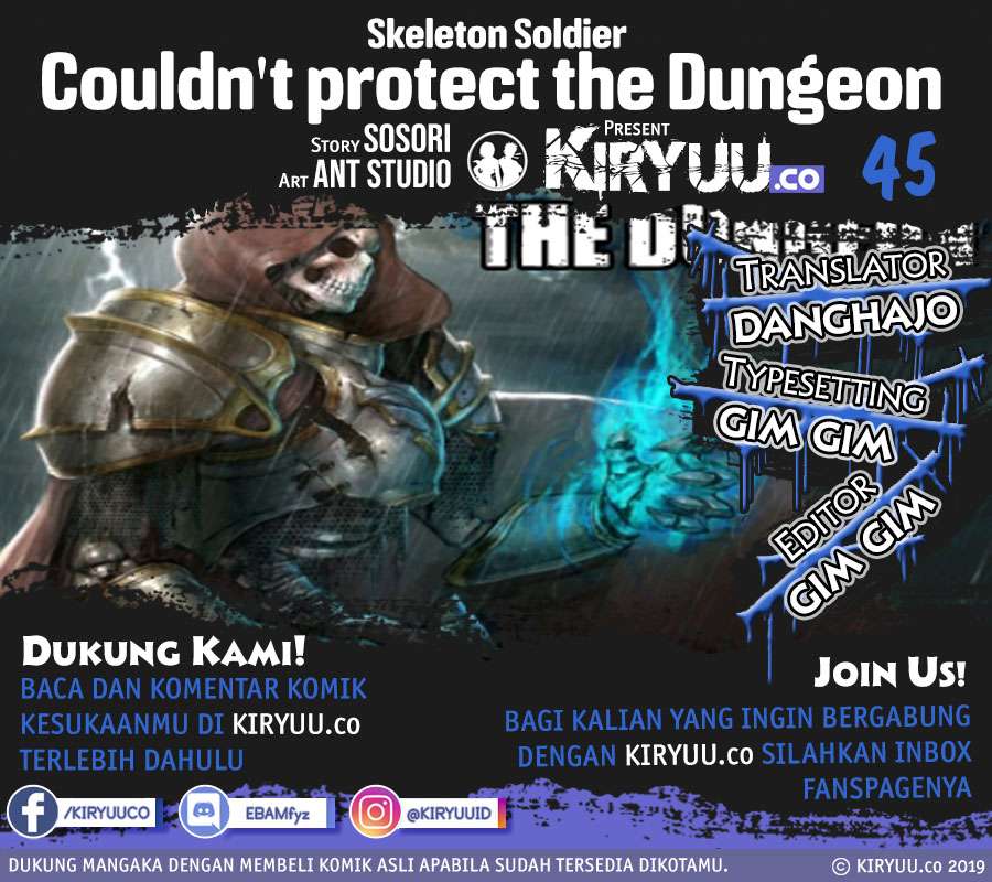 Baca Komik Skeleton Soldier Couldn’t Protect the Dungeon Chapter 45 Gambar 1