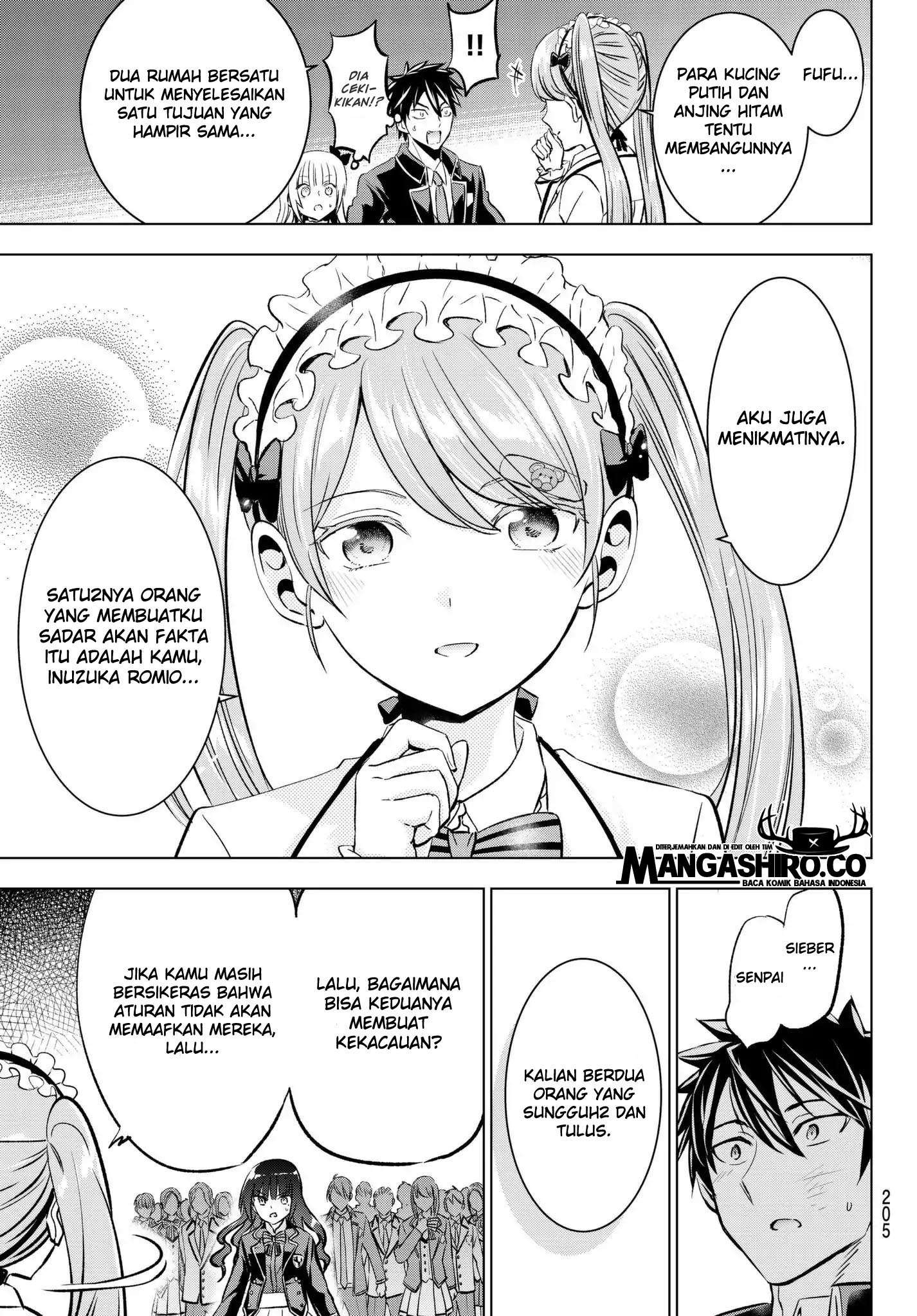 Kishuku Gakkou no Juliet Chapter 89 Gambar 8