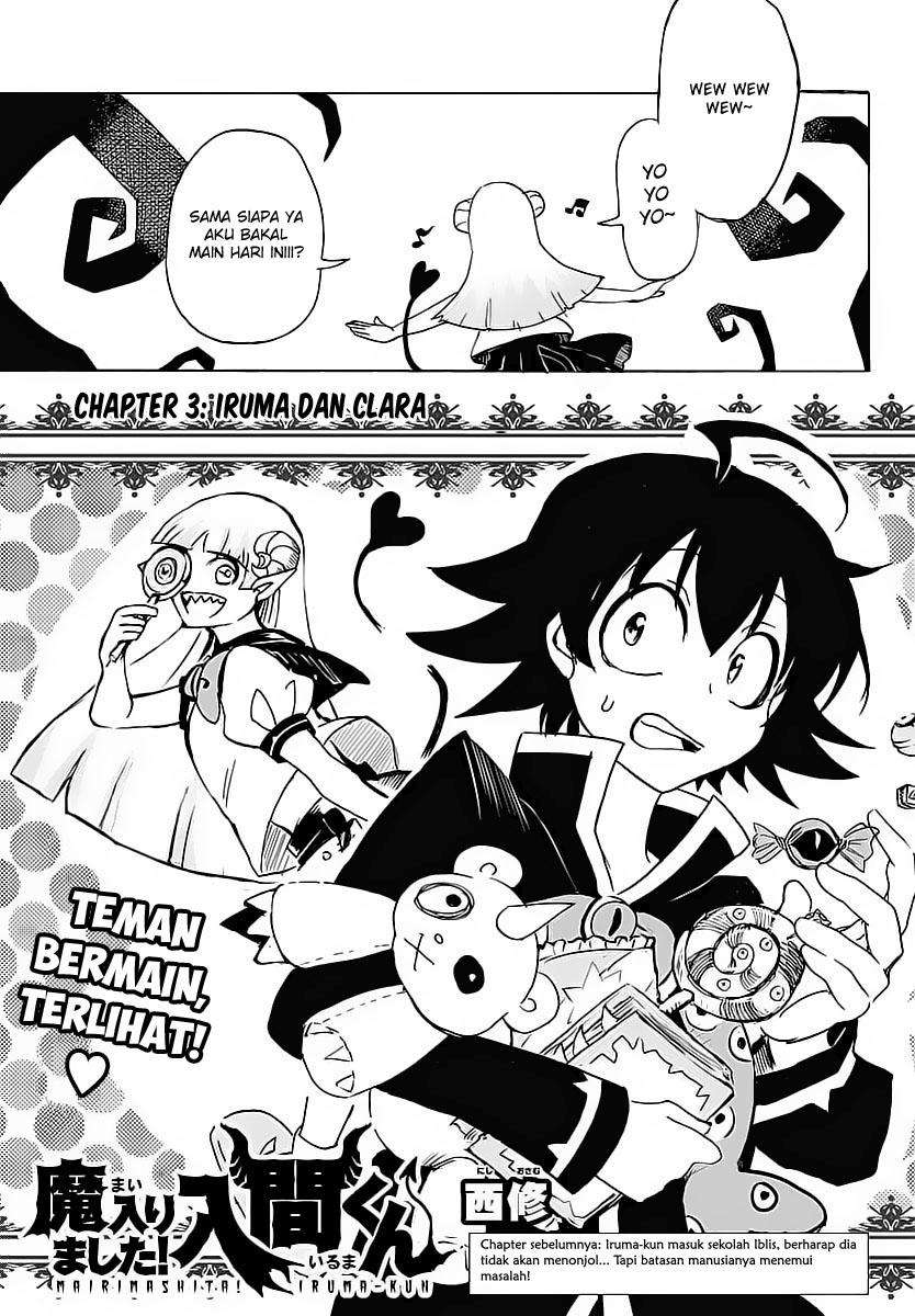 Baca Manga Mairimashita! Iruma-kun Chapter 3 Gambar 2