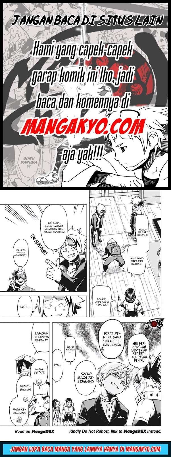 Boku no Hero Academia Chapter 1.5 Gambar 18