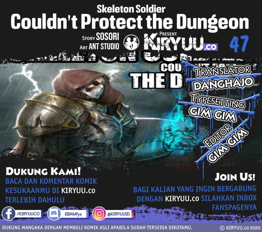 Baca Komik Skeleton Soldier Couldn’t Protect the Dungeon Chapter 47 Gambar 1