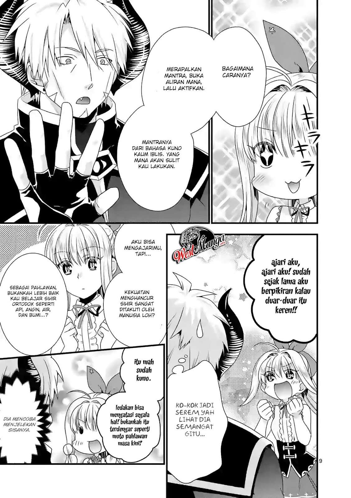 Maou desu Onna Yuusha no Hahaoya to Saikon Shita no de Onna Yuusha ga Giri no Musume ni Narimashita Chapter 20 Gambar 12