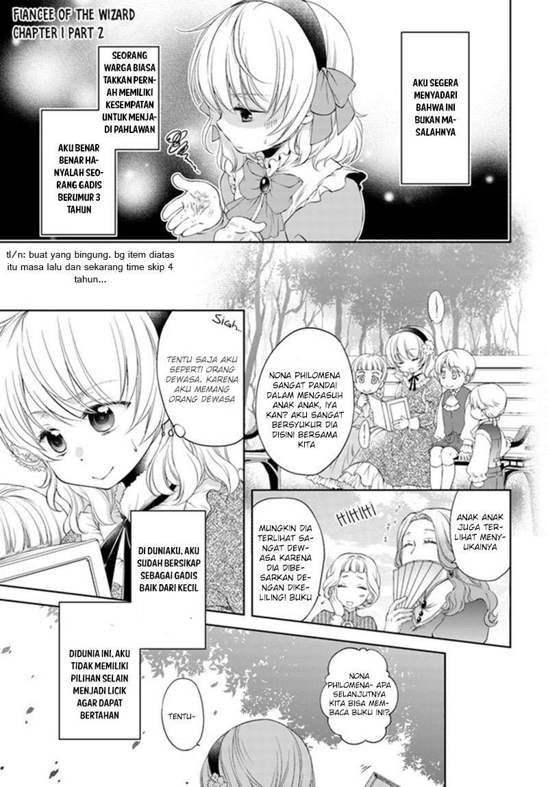 Baca Manga Mahoutsukai no Konyakusha Chapter 1.2 Gambar 2