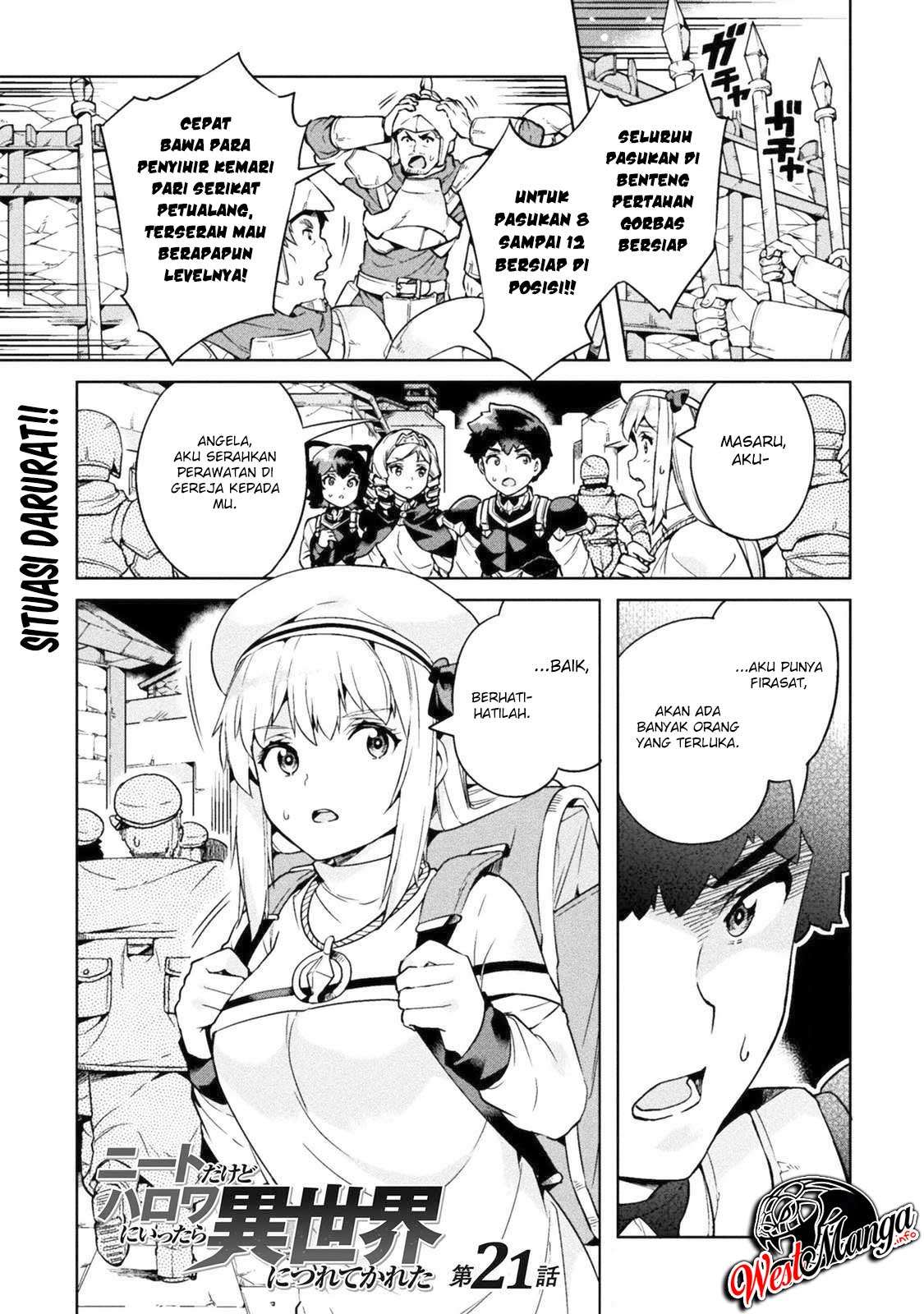 Baca Manga NEET dakedo Hello Work ni Ittara Isekai ni Tsuretekareta Chapter 21 Gambar 2