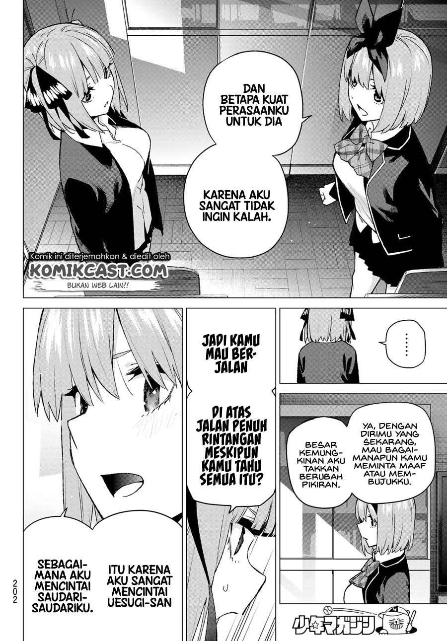 Go-toubun no Hanayome Chapter 118 Gambar 11