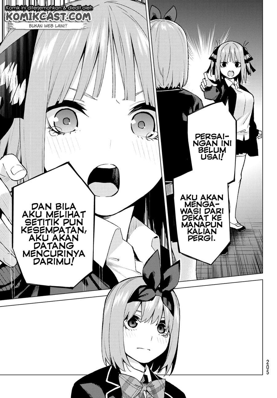 Go-toubun no Hanayome Chapter 118 Gambar 14