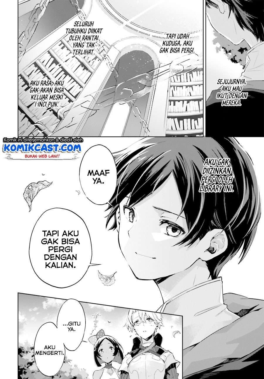 Kagami no Mukou no Saihate Toshokan: Kou no Yuusha to Itsuwari no Maou Chapter 7 Gambar 23