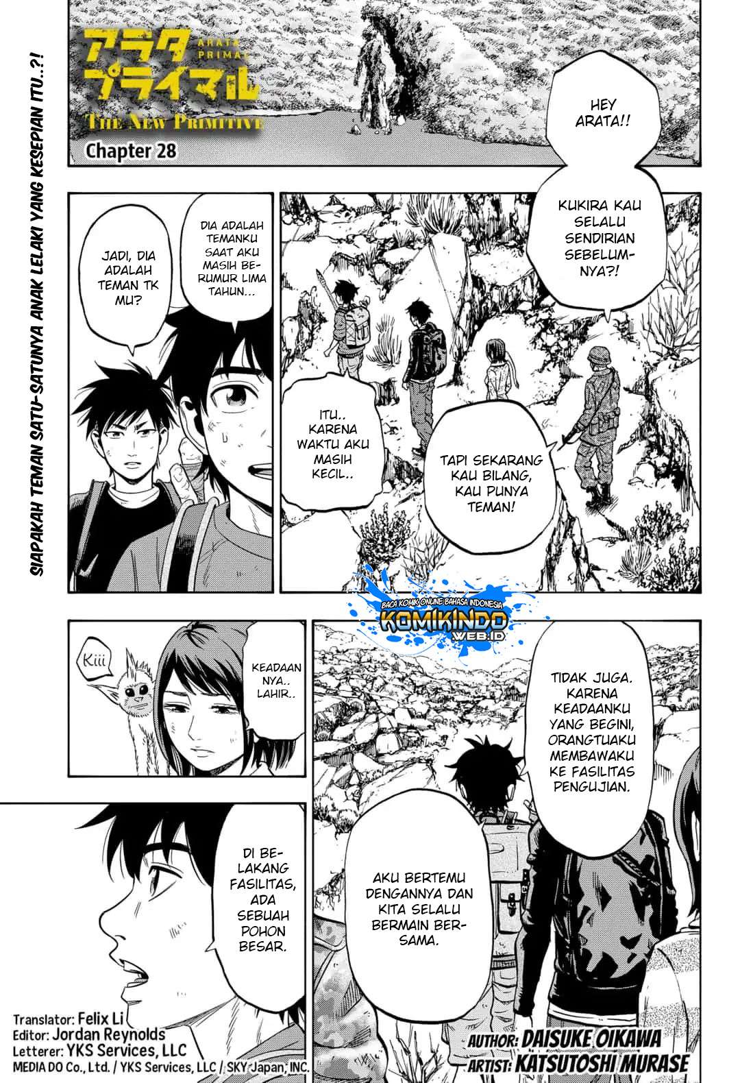 Baca Manga Arata Primal: The New Primitive Chapter 28 Gambar 2