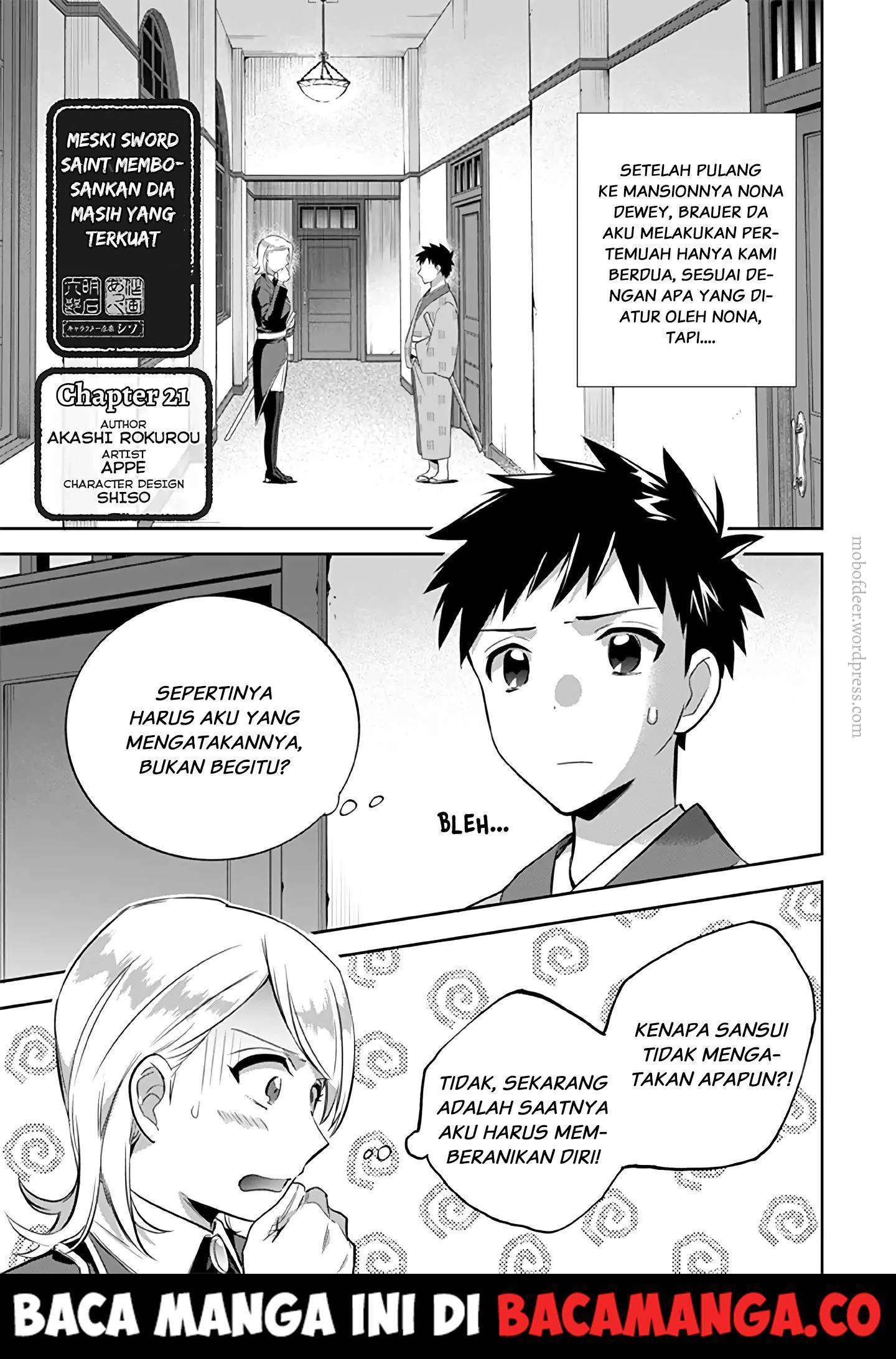 Baca Komik Jimina Ken Sei Wa Sore Demo Saikyoudesu Chapter 21 Gambar 1