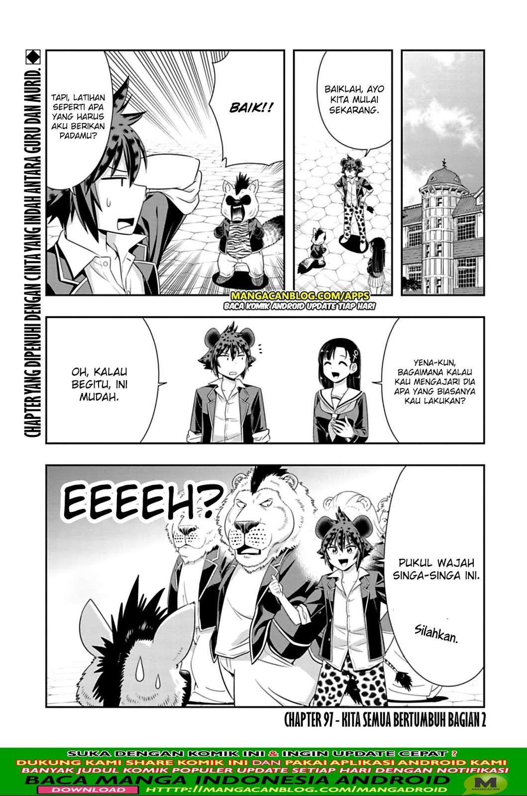 Baca Komik Murenase! Shiiton Gakuen Chapter 97 Gambar 1