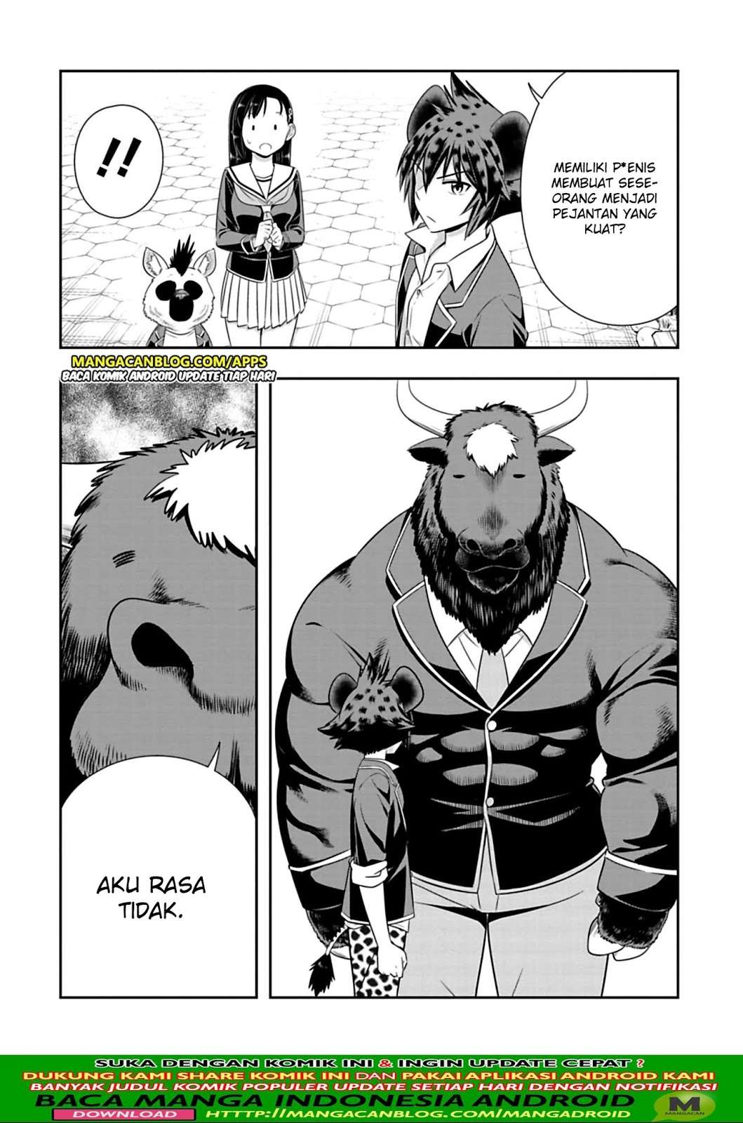 Murenase! Shiiton Gakuen Chapter 97 Gambar 4