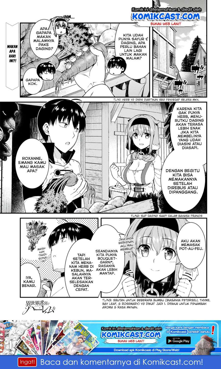 Baca Manga Isekai Meikyuu de Harem wo Chapter 27 Gambar 2