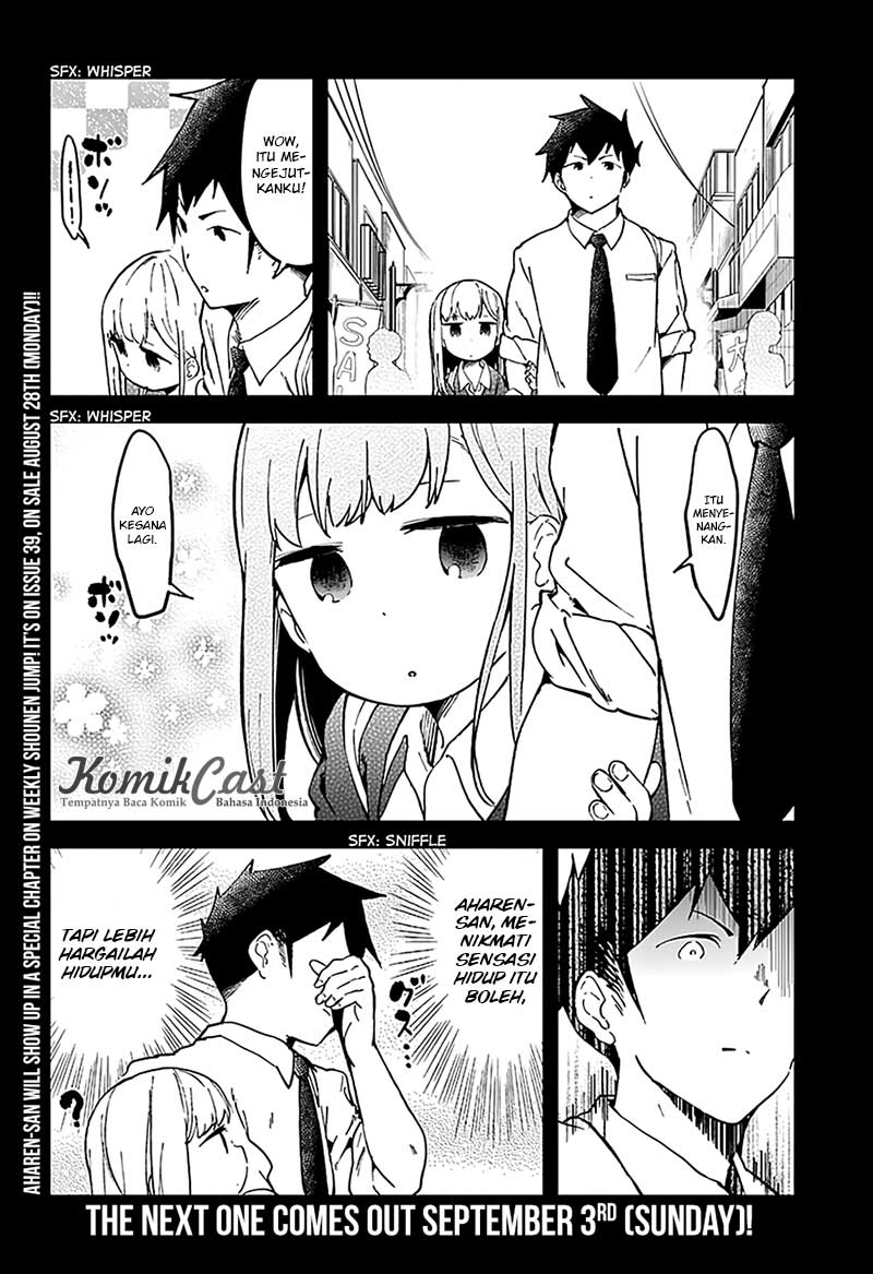 Aharen-san wa Hakarenai Chapter 17 Gambar 13