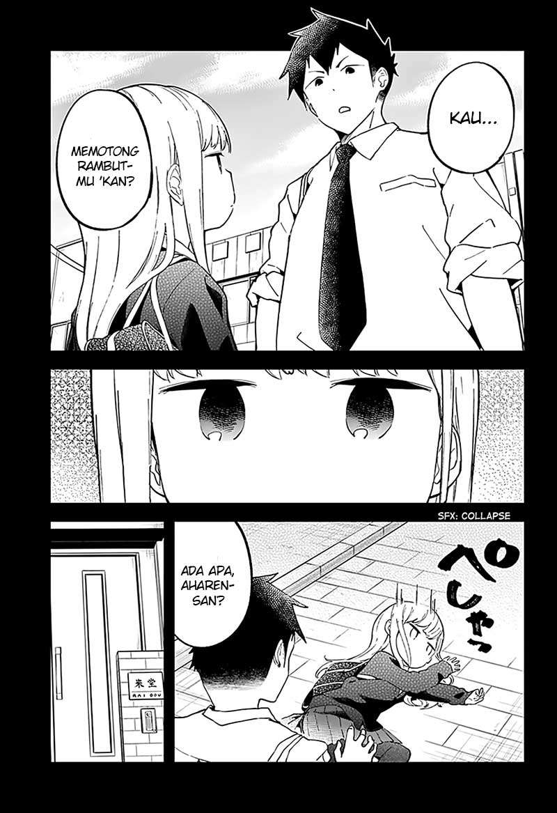 Aharen-san wa Hakarenai Chapter 14 Gambar 12