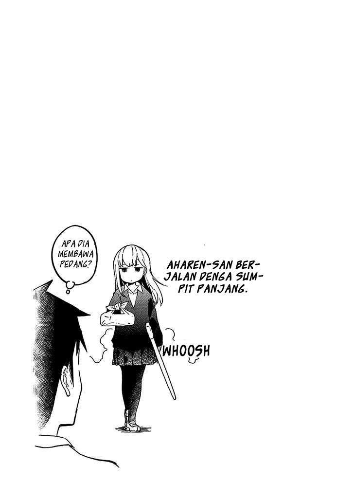 Aharen-san wa Hakarenai Chapter 10.5 Gambar 9