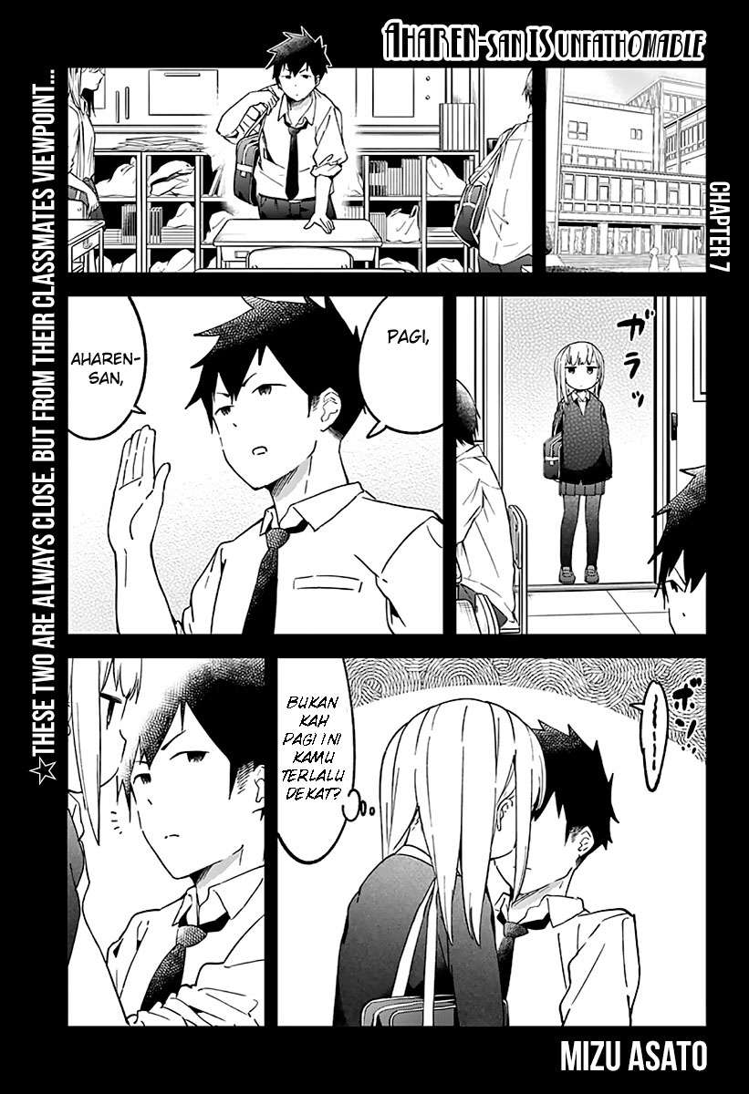 Baca Komik Aharen-san wa Hakarenai Chapter 7 Gambar 1