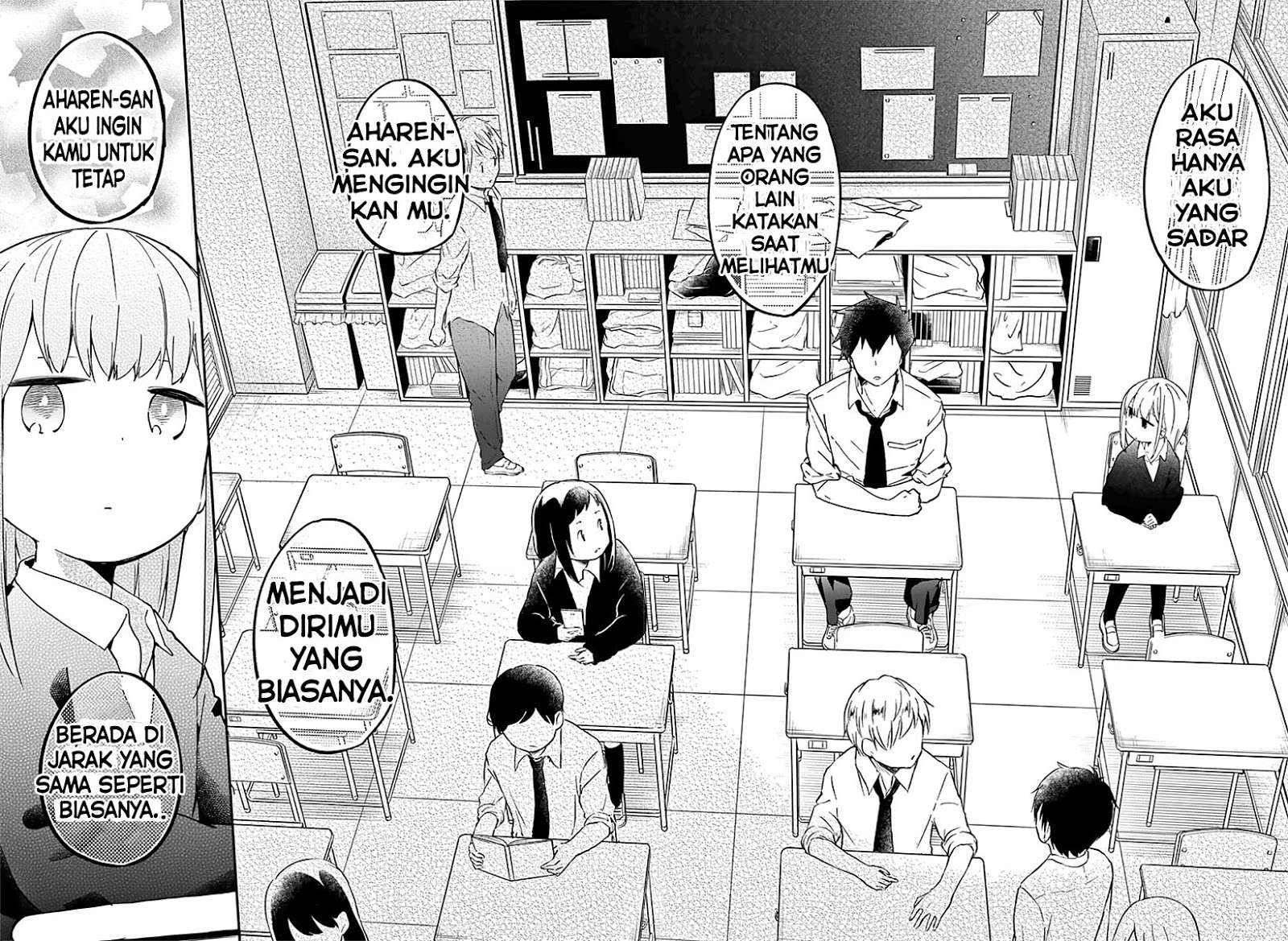 Aharen-san wa Hakarenai Chapter 7 Gambar 11