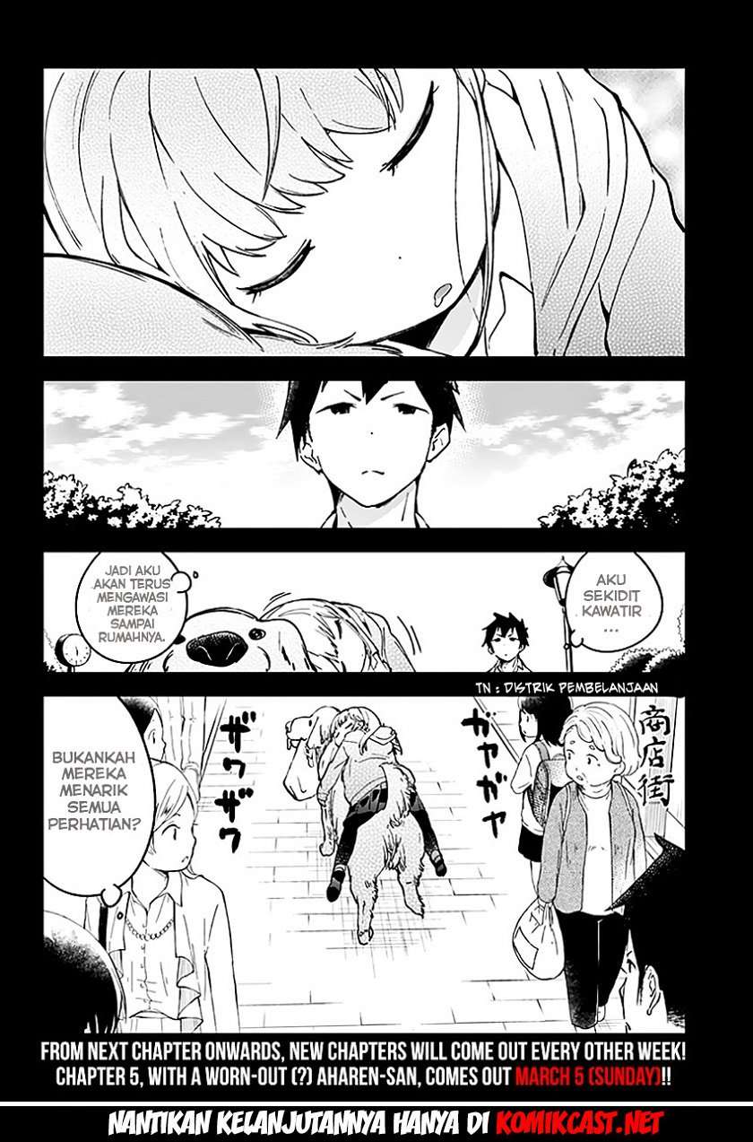 Aharen-san wa Hakarenai Chapter 4 Gambar 13