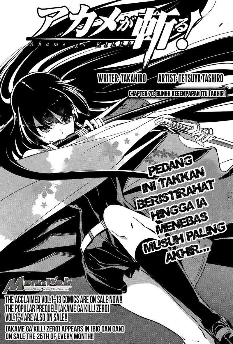 Akame ga Kill! Chapter 70 Gambar 4