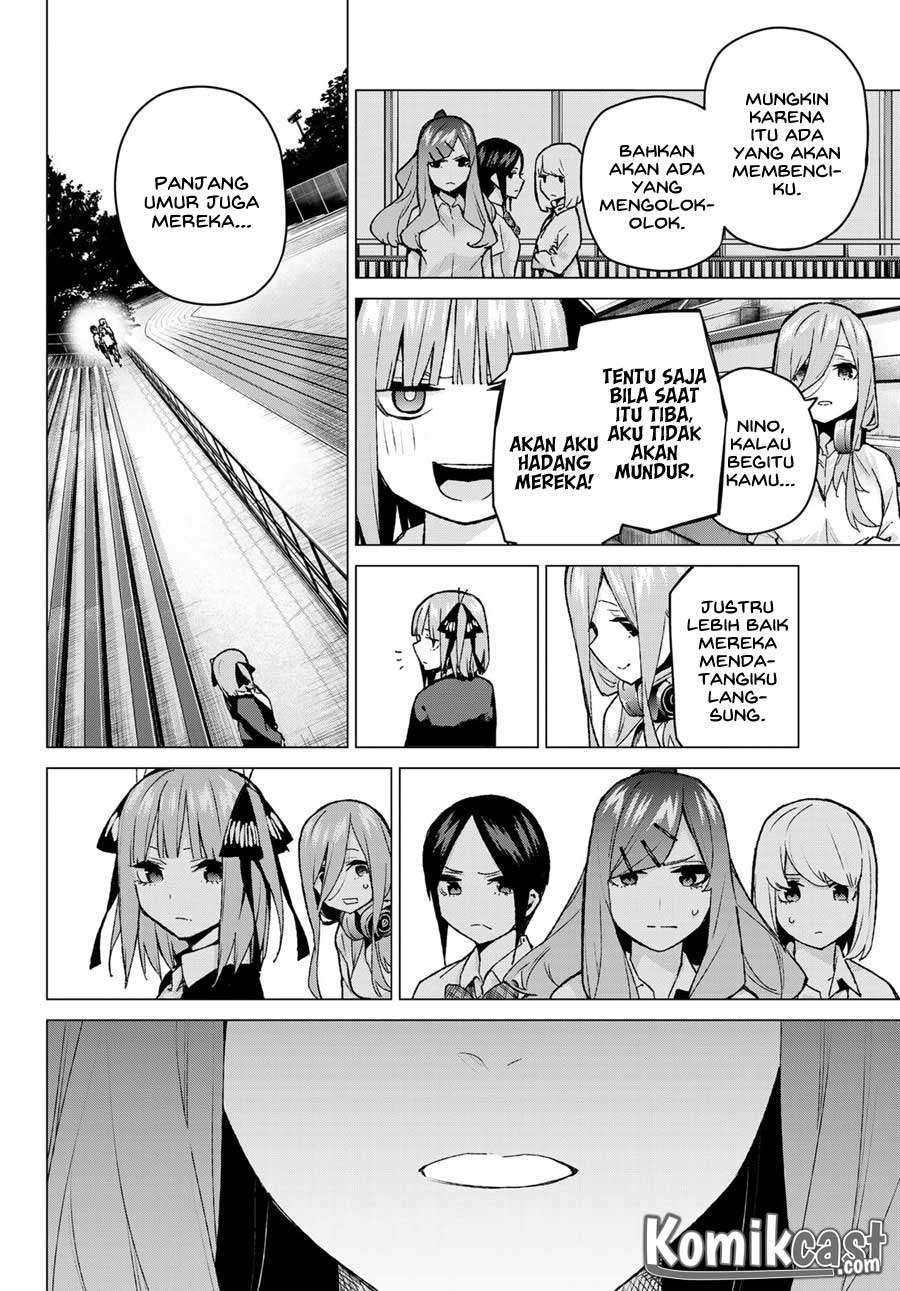 Go-toubun no Hanayome Chapter 97 Gambar 12