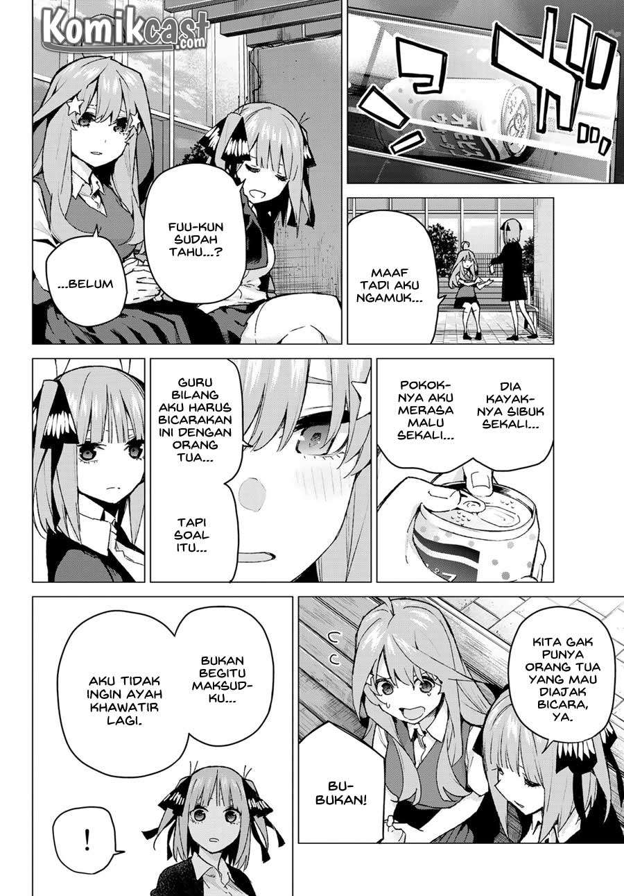 Go-toubun no Hanayome Chapter 97 Gambar 16