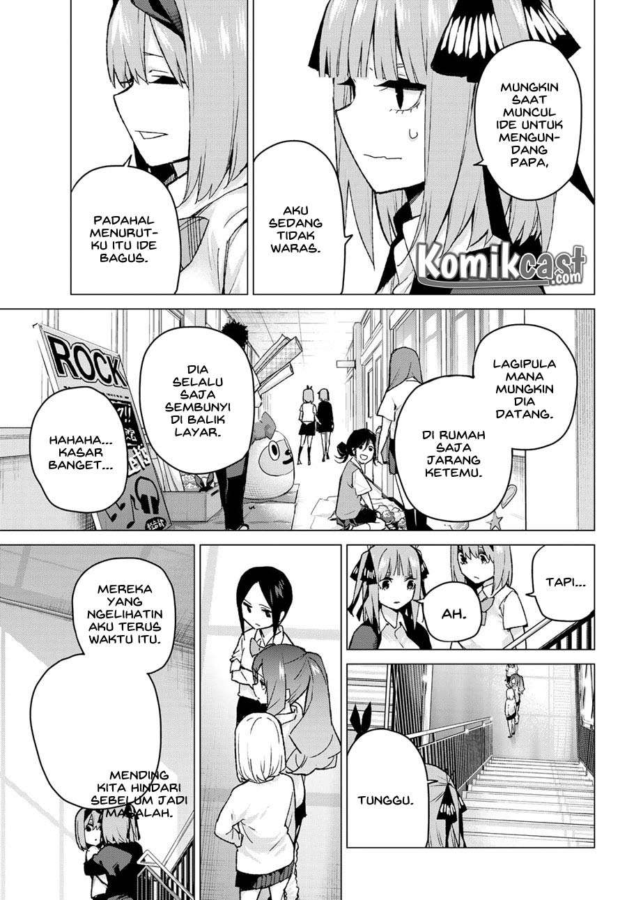 Go-toubun no Hanayome Chapter 97 Gambar 19