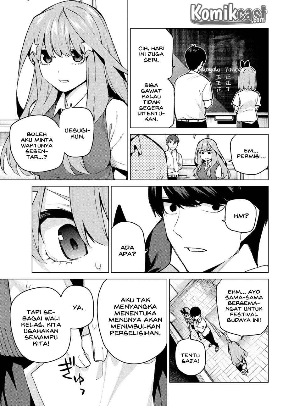 Go-toubun no Hanayome Chapter 97 Gambar 9